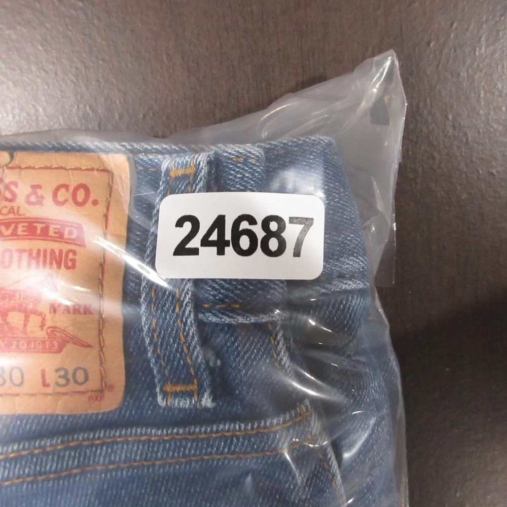Vintage Levis Jeans Mens 30x30 Blue 517 Slim Bootcut Western Cowboy Denim Pants